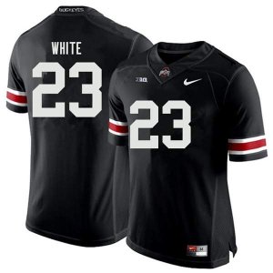 Men's Ohio State Buckeyes #23 De'Shawn White Black Nike NCAA College Football Jersey December GZV4144RY